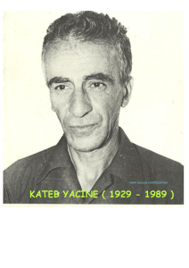 KATEB Yacine