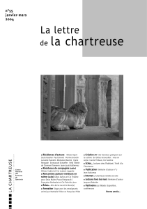 lettre 55 - La Chartreuse