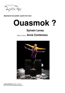 Ouasmok - Nouveau Théâtre d`Angers