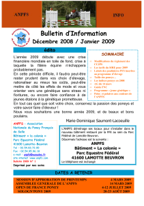 bulletin décembre 2008-janvier 2009