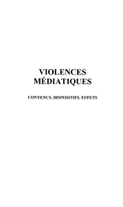 violences médiatiques