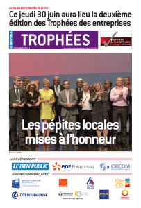 trophées économie bourgogne - Trophées des Entreprises Côte-d`Or