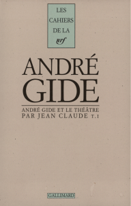 André Gide et le théâtre