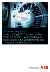 Guide technique No. 1 - La technologie DTC ou le contrôle direct de