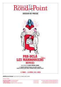 PAR-DELÀ LES MARRONNIERS - Theatre