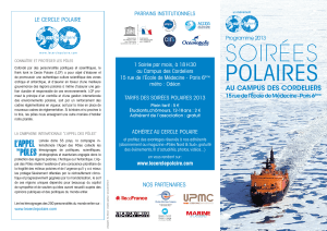 Programme - Le Cluster Maritime Français