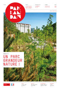 La lettre du projet urbain Parc Blandan - n°3 (juin 2013)