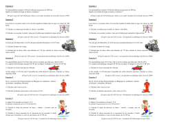 Caractéristique d`une pile Exercice 1 : On veut tracer la