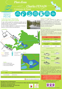 Plan d`eau Charles FENAIN - Fédération de Pêche du Nord
