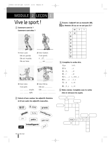 Vive le sport - Éditions Maison des Langues