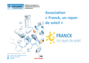 Association « Franck, un rayon de soleil »