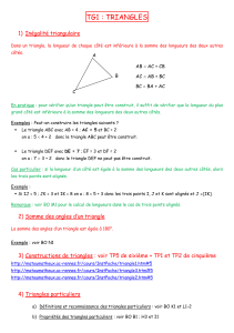 TG1-Triangles - Maths Avesnes