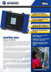 UniPRO Gbis - SLV Equipements