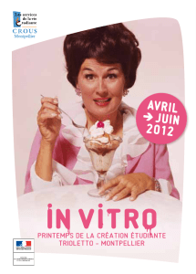 In Vitro 2012 - Crous de Montpellier
