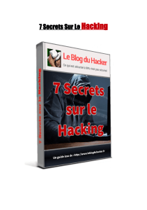 7 Secrets Sur Le Hacking