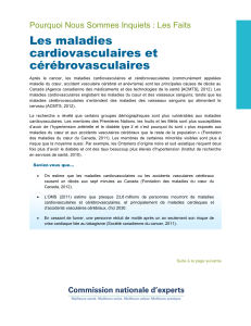 Les maladies cardiovasculaires et cérébrovasculaires