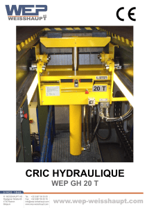 cric hydraulique