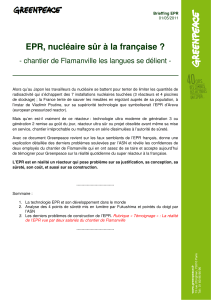 EPR, nucléaire sûr à la française