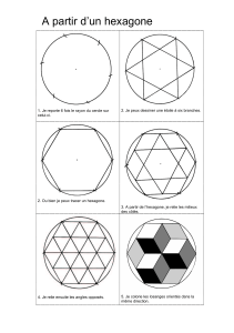 A partir d`un hexagone