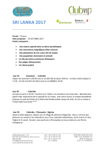 sri lanka 2017 - Global Contacts