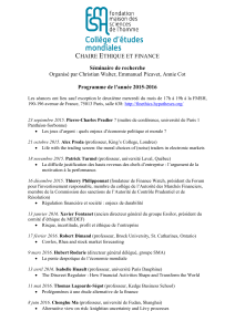Programme - Université Paris 1 Panthéon
