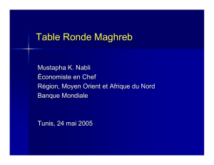 Table Ronde Maghreb