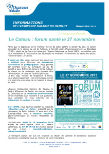 forum santé (pdf - 208,03 ko) - Le Cateau