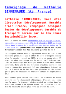 Témoignage de Nathalie SIMMENAUER (Air France)