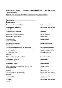 Fonctions Grammaire - “Edith Stein”, Gavirate