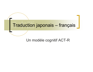 Traduction japonais – français