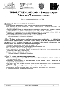 – Séance n°6 – Biostatistiques