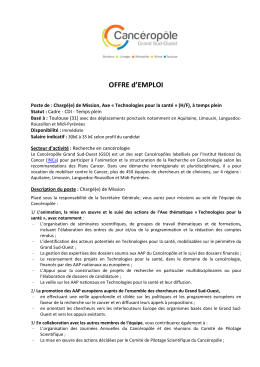rencontres inserm grand ouest