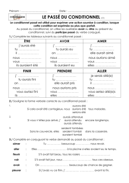 rencontrer conjugaison conditionnel