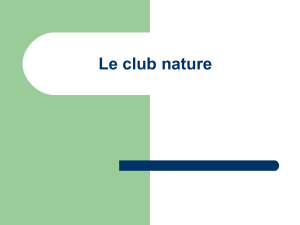 Le club nature