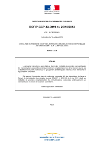 Instruction BOFIP-GCP-13-0019