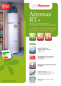 Aéromax RT+ Le chauffe-eau thermodynamique préféré des moteurs de calculs