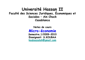 Universit é Hassan II Micro