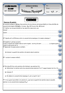 Chimie 1  S