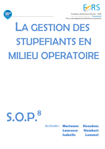 L  S.O.P. A GESTION DES