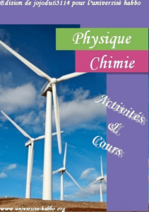 livre de physique et chimie