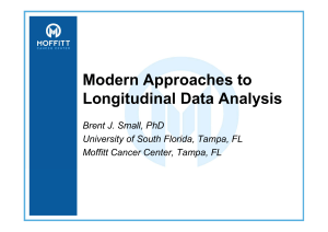 Modern Approaches to Longitudinal Data Analysis