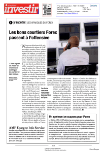 ou courtiers bons Forex
