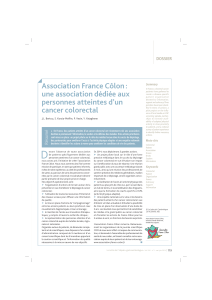 Association France Côlon : une association dédiée aux DOSSIER