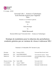 Université Lille 1 – Sciences et Technologies Thèse Mehdi Messaoudi