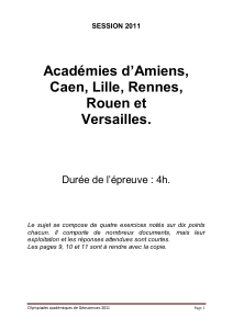 d’Amiens, Académies Caen, Lille, Rennes, Rouen et