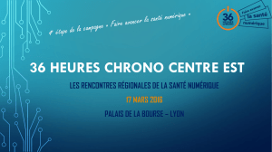 36 HEURES CHRONO CENTRE EST PALAIS DE LA BOURSE – LYON