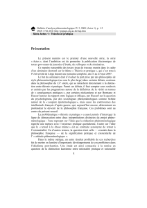 Bulletin d’analyse phénoménologique IV 3, 2008 (Actes 1), p. 1-2