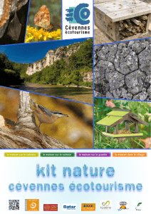 Kit Nature Cévennes écotourisme la maison sur le granite