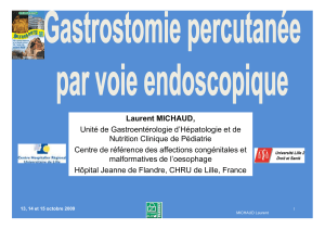 Laurent MICHAUD, Unité de Gastroentérologie d’Hépatologie et de Nutrition Clinique de Pédiatrie