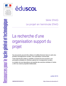 La recherche d'une organisation support du projet bis (PDF-64.90 Ko-Nouvelle fenêtre)